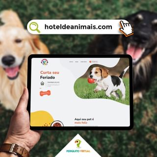 Projeto do site Hotel de Animais