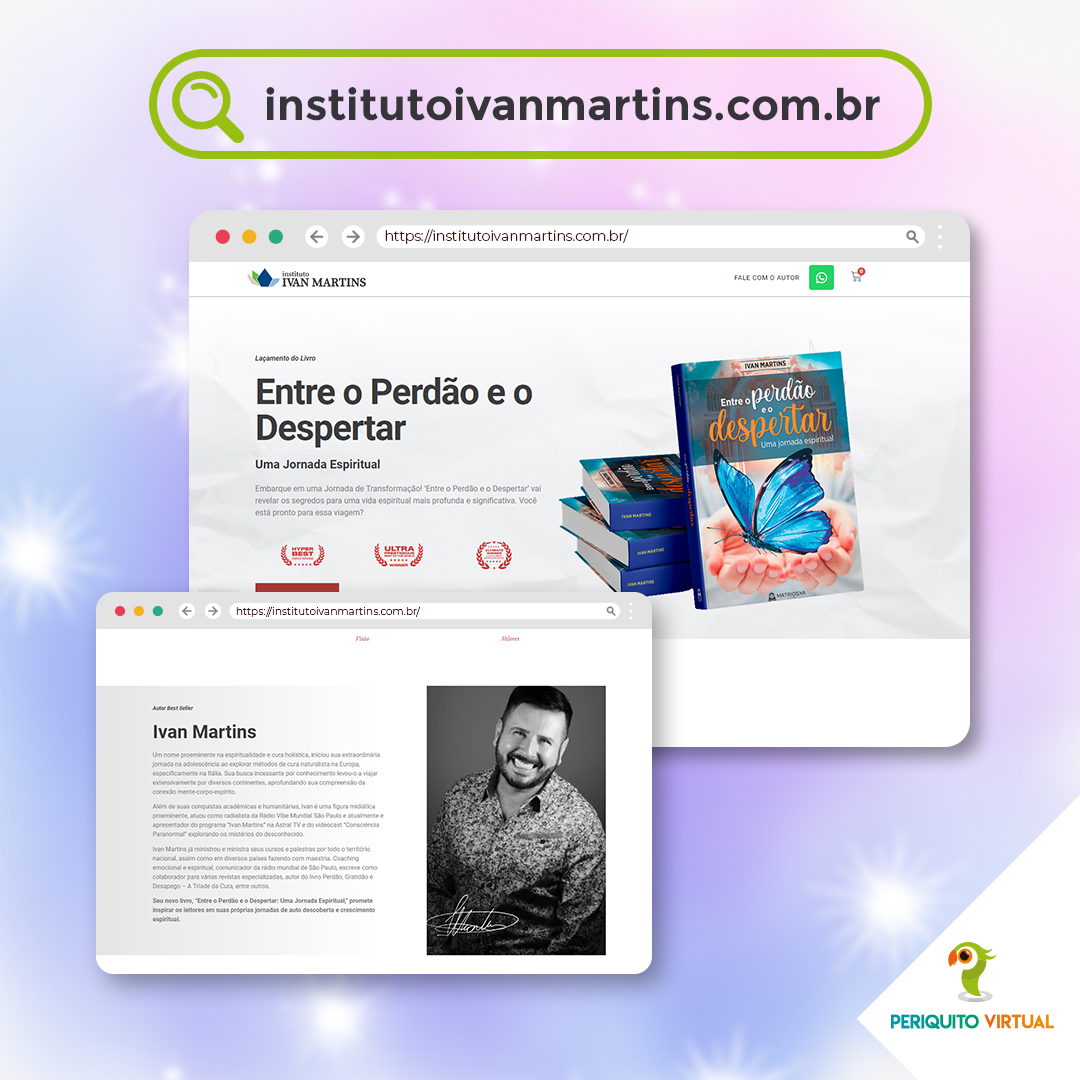 Projeto do site Instituto Ivan Martins